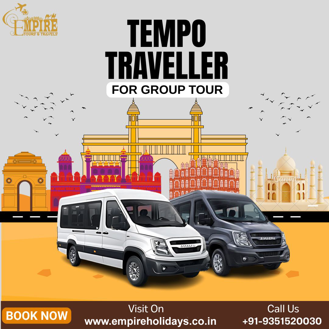 Tempo Traveller in Udaipur